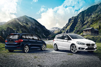 ボディーカラーは専用色のインペリアルブルー（左）と、アルピンホワイトの2色が用意される。