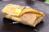 出来上がり。価格は5元（約80円）。