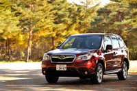 【スペック】2.0i-L EyeSight：全長×全幅×全高＝4595×1795×1695mm／ホイールベース＝2640mm／車重＝1480kg／駆動方式＝4WD／2リッター水平対向4DOHC16バルブ（148ps/6200rpm、20.0kgm/4200rpm）／燃費＝15.2km/リッター（JC08モード）／価格＝250万9500円（テスト車＝288万7500円／リアビューカメラ付きSDナビゲーションシステム＋オートライト＋フロントシートヒーター＋キーレスアクセス＆プッシュスタート＋運転席＆助手席8ウェイパワーシート＋雨滴感知オートワイパー＝37万8000円）  