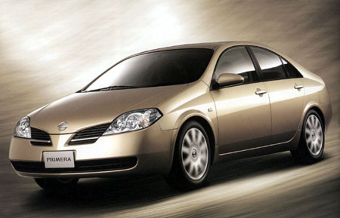 【スペック】日産プリメーラ20L（CVT）：全長×全幅×全高＝4565×1760×1480mm/ホイールベース＝2680mm/車重＝1300kg/駆動方式＝FF/2リッター直4DOHC16バルブ(150ps/6000rpm、20.4kgm/4000rpm)/車両本体価格＝226.0万円 