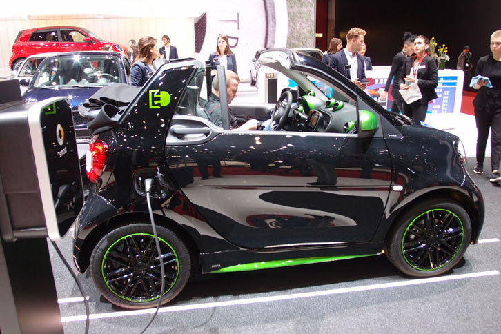 スマート・フォーツーカブリオ エレクトリックドライブ