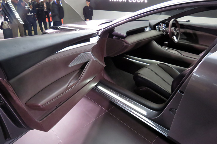 マツダ・ビジョン コンセプト（インテリア）