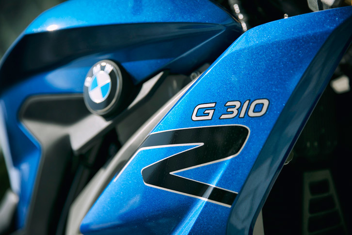 2017年6月に日本に導入されたBMWのニューモデル「G310R」。早くも派生モデルとして、2016年秋のミラノショーでアドベンチャータイプの「G310GS」が発表されている。