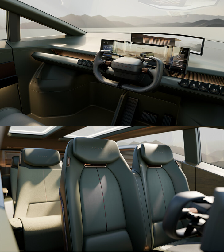 運転席まわりはこんな感じ。シンプルで機能的にまとめられた様子だ。