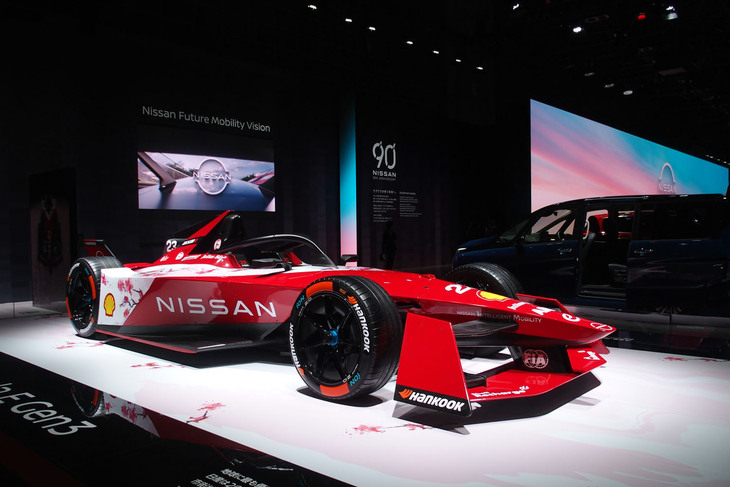 フォーミュラEレーシングカー