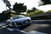 アウディR8スパイダー 5.2 FSI クワトロ（4WD/6AT）【試乗記】の画像