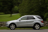 メルセデス・ベンツML320ブルーテック（4WD/7AT）【海外試乗記】の画像