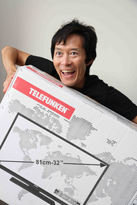 ついでに近況報告。地デジが映らない日立のかわりに購入したのは、テレフンケン（トルコ工場製）の32Vテレビ。19Vしかない日立が220ユーロしたのに対し、こちらの価格は199ユーロ。時代の流れを感じる。