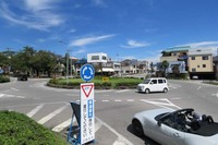 吾妻町のラウンドアバウト。