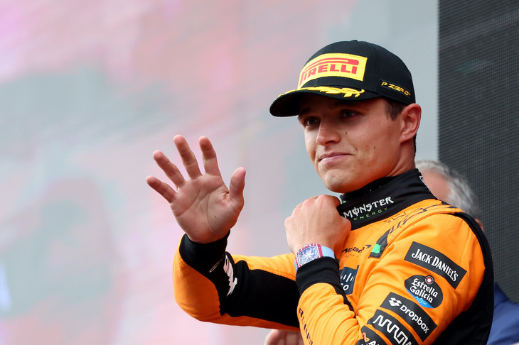 F1第14戦ハンガリーGPを制したのはマクラーレンのランド・ノリスだった。（Photo=McLaren）