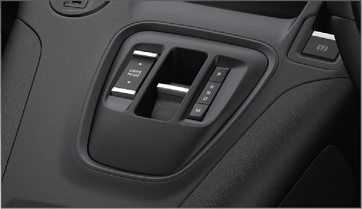 「ノーマル」のほか「スノー」「マッド」「サンド」の全4つの走行モードを選べる「グリップコントロール」を装備する。