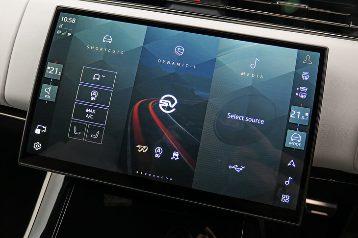 レンジローバー・スポーツSVエディションワン（インフォテインメントシステム「Pivi Pro」）