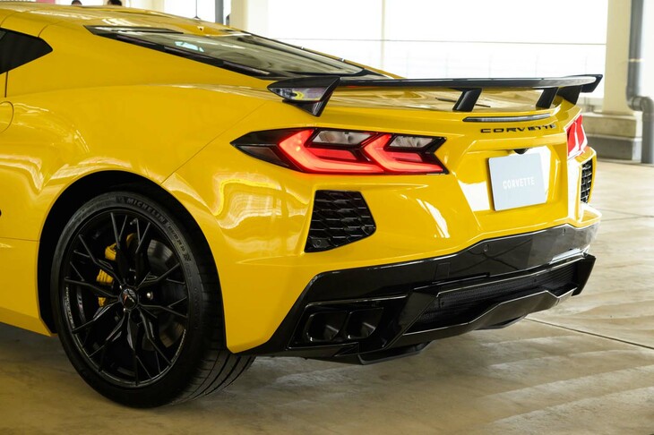 シボレー・コルベット イエロージャケットエディション（写真：ゼネラルモーターズ・ジャパン）