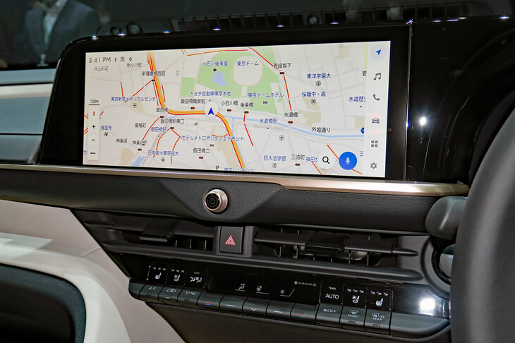 トヨタ・クラウン クロスオーバー（ナビゲーションシステム）