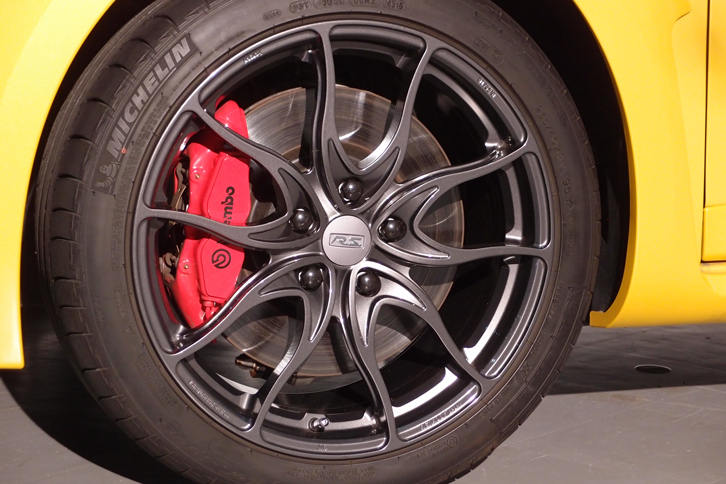 メガーヌR.S. 273パックスポール（マルケジーニデザイン軽量鍛造アロイホイール）