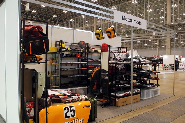 Motorimodaのブース。