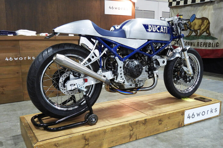46Worksの手になる「ドゥカティM900モンスター」。