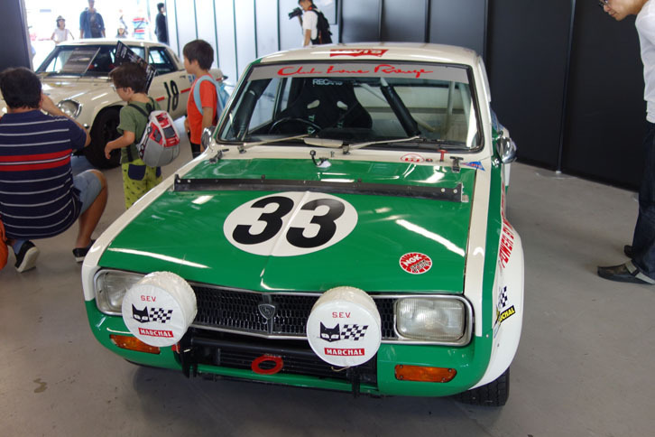 【レーシングマシン展示】「ファミリアロータリークーペ」 1970年スパ・フランコルシャン24時間レース仕様。