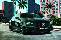 メルセデスAMG CLA45 S 4MATIC＋ シューティングブレーク ファイナルエディション（写真のボディーカラーはナイトブラック＜ソリッド＞）