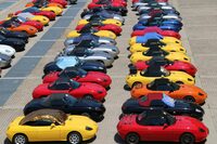 「フィアット・バルケッタ」は、今日でもファンの間で高い人気を維持している。2015年、トリノ・リンゴットのファン・ミーティングで筆者撮影。