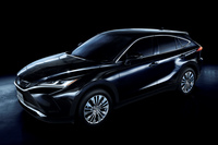 4月13日に車両の概要が発表された新型「トヨタ・ハリアー」。6月の発売が予定されている。