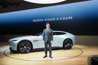 マツダの代表取締役社長兼CEOである毛籠勝弘氏。