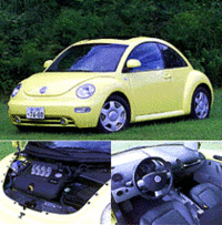 「VW ニュービートル」に乗る