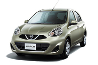 「マーチ G」。ボディーカラーは新色の「オリーブゴールド」。
    