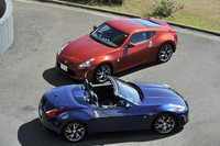 新色の「プレミアムサンフレアオレンジ」と「ダークブルー」。