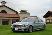 メルセデス・ベンツS550ロング（FR/7AT）／S400ハイブリッド エクスクルーシブ（FR/7AT）【試乗記】の画像
