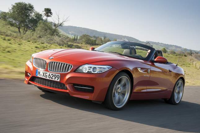 オプションパッケージの「デザイン・ピュア・トラクション」を採用した「BMW Z4」。