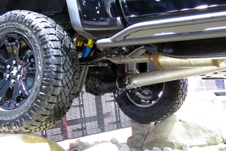 シボレー・コロラドZR2（ドライブトレイン）