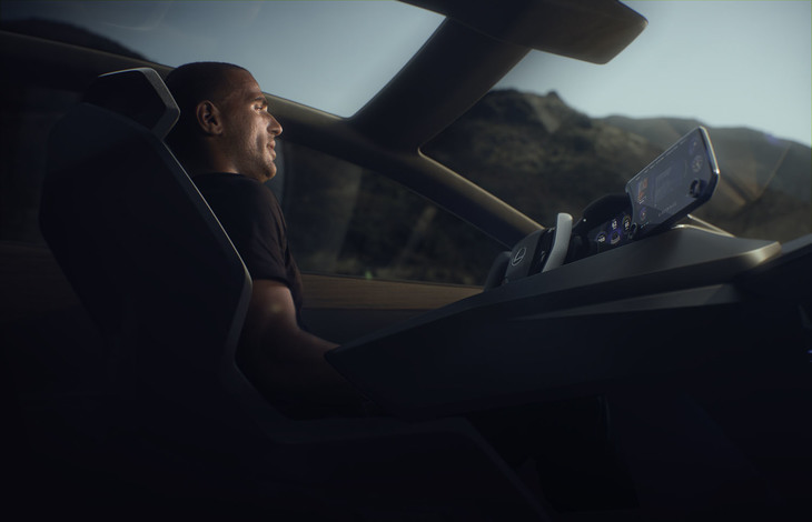 レクサスLF-Zエレクトリファイド（インテリア）