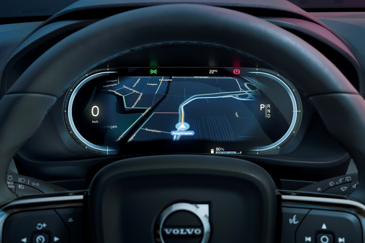 ボルボC40リチャージ（インテリア）