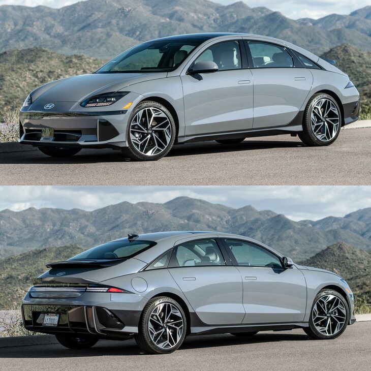 清水氏も大好きな「アイオニック6」。2023年の「ワールド・カー・アワード」で、「ワールド・カー・オブ・ザ・イヤー」「ワールド・エレクトリック・ビークル」「ワールド・カー・デザイン・オブ・ザ・イヤー」の3つの賞に輝いている。