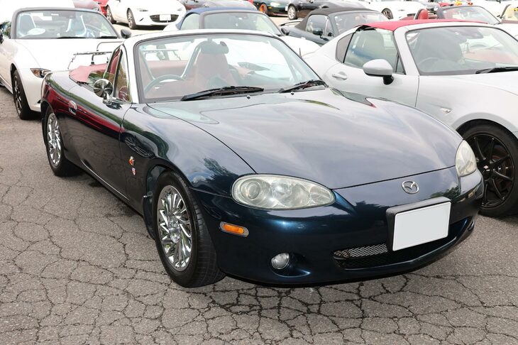 2代目となる「NB」型は107台が参加し、全体の9.7％という結果に。歴代モデルでは3番目の数で、前回の100台から微増となった。