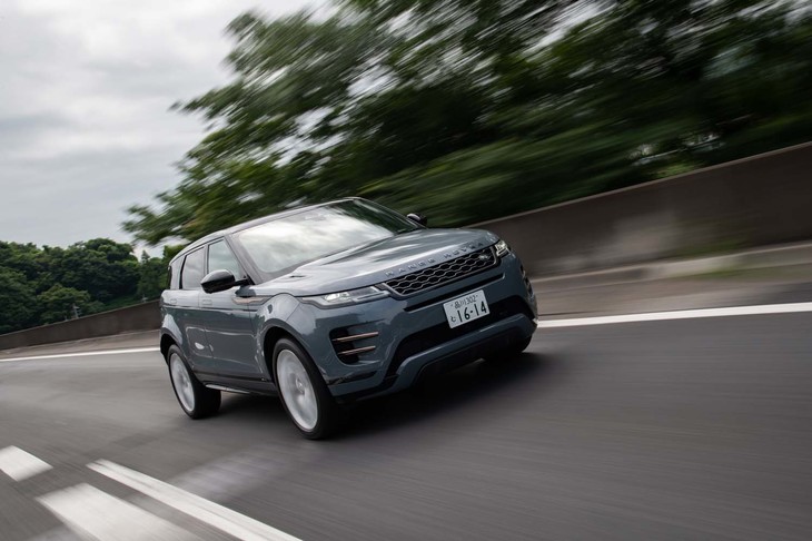 新開発の「PTA（プレミアム・トランスバース・アーキテクチャー）」を採用している2代目「レンジローバー イヴォーク」。