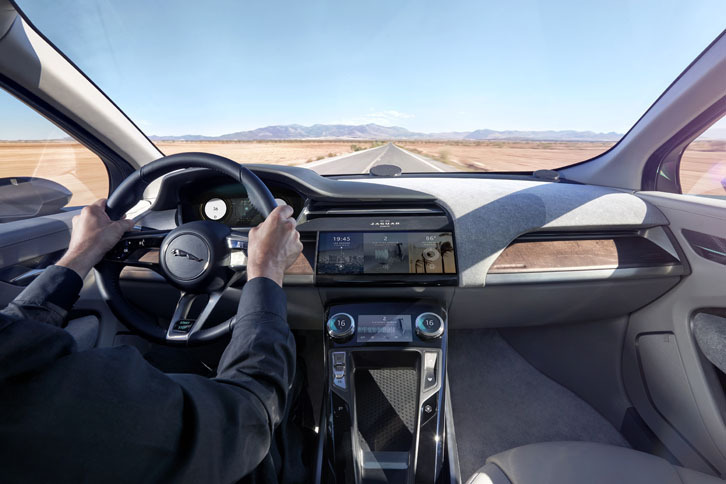 ジャガーIペース コンセプト（インテリア）