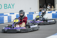 webCGチームのタイムアタック本番の様子。2台のタイム差が小さいほうがいいと考えていたため、ずっとこれくらいの間隔のまま走った。