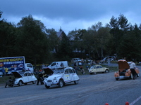 圧倒的に早かった、21番の2CV。