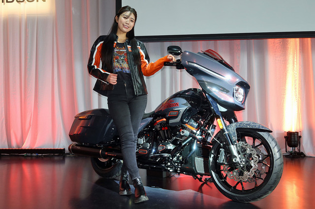 ハーレーダビッドソン2026年モデル発表会の会場から 内装・外装など59