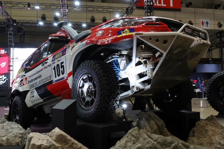 トヨタ・フォーチュナー（アジアクロスカントリーラリー2023優勝マシン）