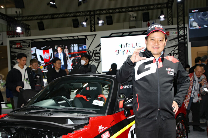 D-SPORT Racingの相原泰祐さん。