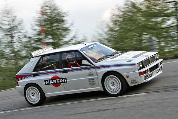 1991年「ランチア・デルタHFインテグラーレ」。