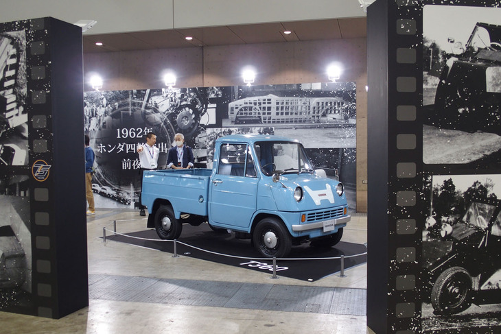 ホンダブースの様子。