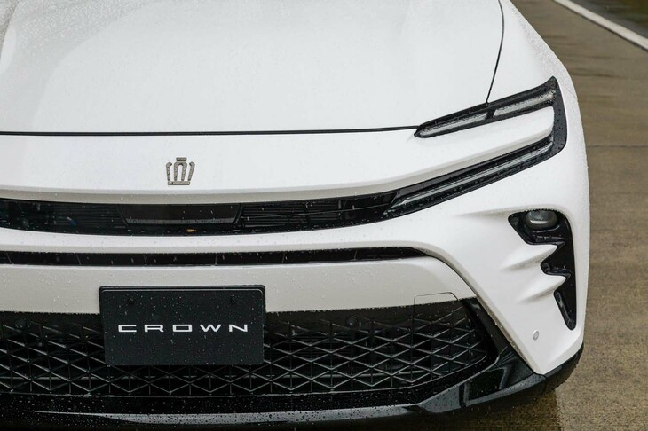 「ハンマーヘッド」と名づけられたフロントマスク。シャープなヘッドランプが未来感を漂わせる。