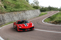 走行モードは、WET／SPORT／RACE／CT OFF／ESC OFFの5種類。走行環境に合わせて選択できる。