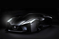 次期「GT-R」？　日産が謎の車をチラ見せ