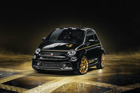 ブラックとゴールドでクールに仕立てた特別仕様車「アバルト595スコルピオーネオーロ」登場