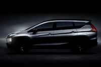 三菱が新型のコンパクトクロスオーバーMPVを世界初公開の画像